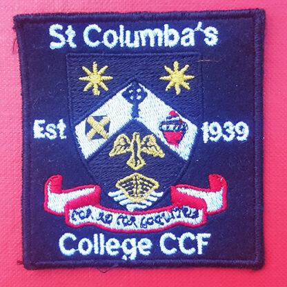 St. Columba's College C.C.F - Cloth Badge.