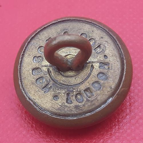 King Edward's Horse - King's Crown 19mm Gilding Metal Button. - Image 2