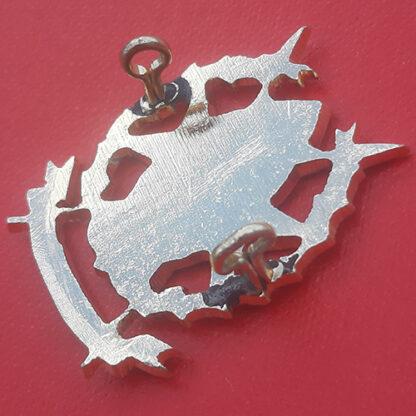 Kenya Army Chaplain - Gold Anodised Cap Badge. - Image 2
