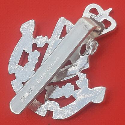8th (Irish) Battalion The King's Regiment Liverpool - Silver Anodised Cap Badge. - Image 2