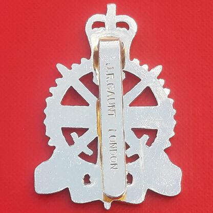 The Army Apprentice School - Gold Anodised Cap Badge. - Image 2