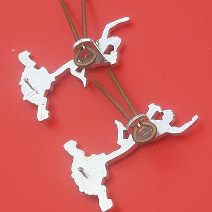 The Royal Signals - Gold & Silver Anodised Collar Badges. - Image 2