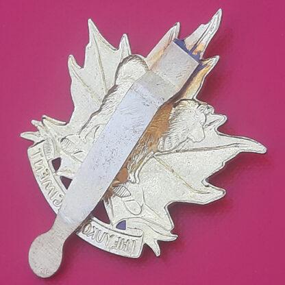 (Canada) The Yukon Regiment - Bi Metal Cap Badge. - Image 2
