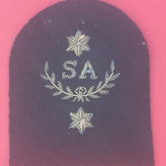 Royal Marines Stores Accountant 2nd Class  - Gold Wire Bullion On Lovat Green Specialist Qualification Badge.