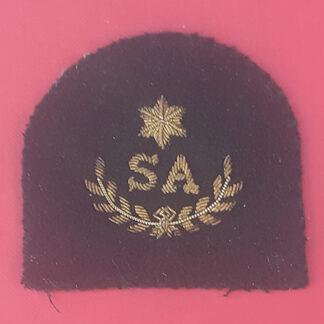 Royal Marines Stores Accountant 3rd Class  - Gold Wire Bullion On Lovat Green Specialist Qualification Badge.