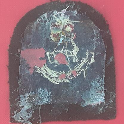 Royal Marines Heavy Weapons 1st Class - Gold & Silver Wire Bullion On Lovat Green Specialist Qualification Badge. - Image 2