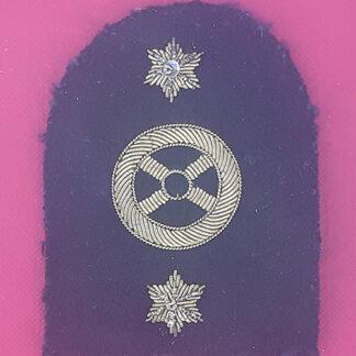 Royal Marines Transport 2nd Class - Gold Wire Bullion On Lovat Green Specialist Qualification Badge.