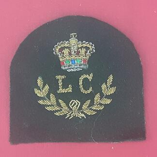 Royal Marines Landing Craft 1st Class - Gold & Silver Bullion On Lovat Green Specialist Qualification Badge.