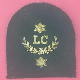 Royal Marines Landing Craft 2nd Class - Gold Wire Bullion On Lovat Green Specialist Qualification Badge.
