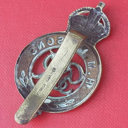 Her Majesty's Prison Service - GRV1 Gilding Metal Cap Badge. - Image 2