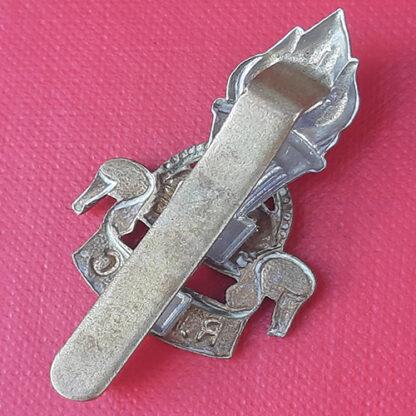 The Royal Army Education Corps - King's Crown Bi Metal Cap Badge. - Image 2