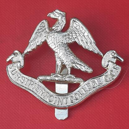 Hurstpierpoint College C.C.F - Gold Anodised Cap Badge.