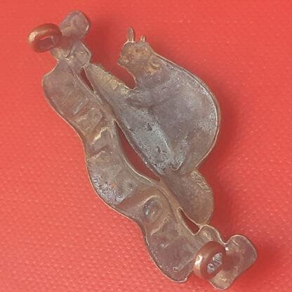 (Canada) The Royal Canadian Regiment - Gilding Metal Collar Badge. - Image 2