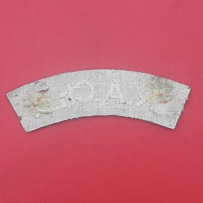 Royal Army Chaplain's Department - Woven Cloth Shoulder Title. - Image 2