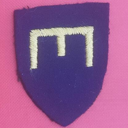 The Royal Engineers Emergency Reserve Field & Works Unit - Woven Cloth Badge.