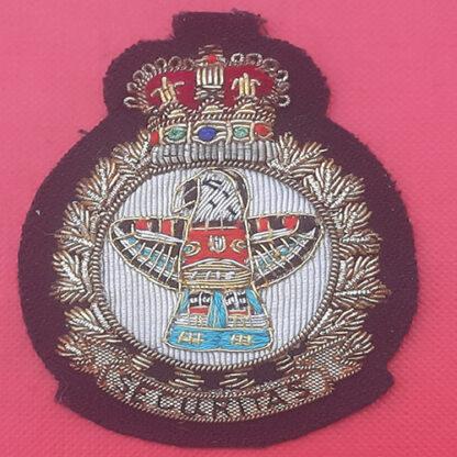 (Canada) The Canadian Army Security Branch - Queen's Crown Cloth Badge.