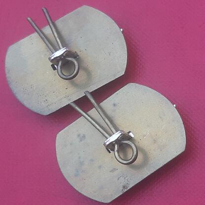 The Tyne Engineers - Gold Anodised Collar Badges. - Image 2