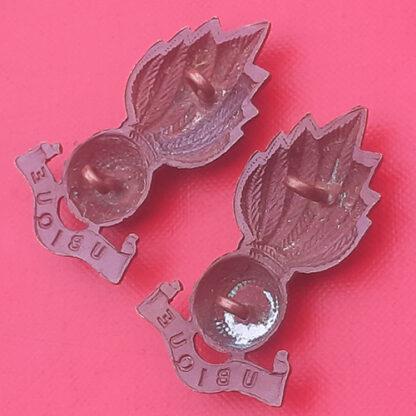 The Royal Artillery - Bronzed Officer's Service Dress Collar Badges. - Image 2