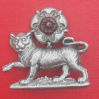 The York & Lancaster Volunteer Battalion - Bi Metal Collar Badge.