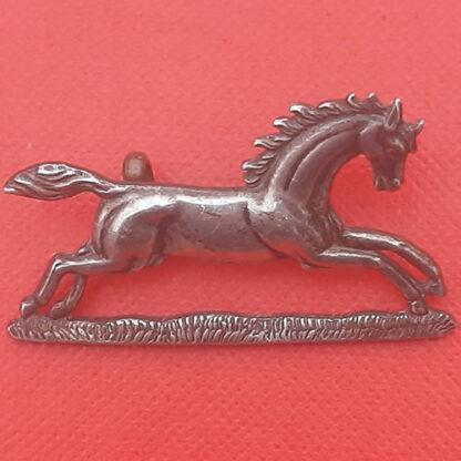 3rd King's Own Hussars - Silver Collar Badge.