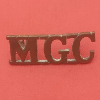 The Machine Gun Corps - Gilding Metal Shoulder Title.