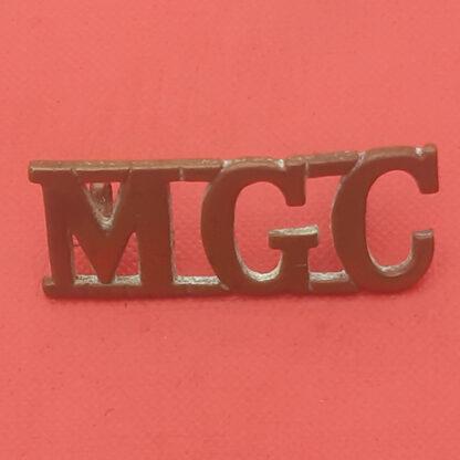 The Machine Gun Corps - Gilding Metal Shoulder Title.
