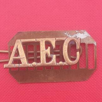 The Army Education Corps - Gilding Metal Shoulder Title.