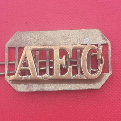 The Army Education Corps - Gilding Metal Shoulder Title.