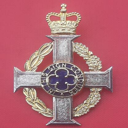 The Royal Army Chaplain's Department  - Silver, Gilt & Enamel Stole Badge.