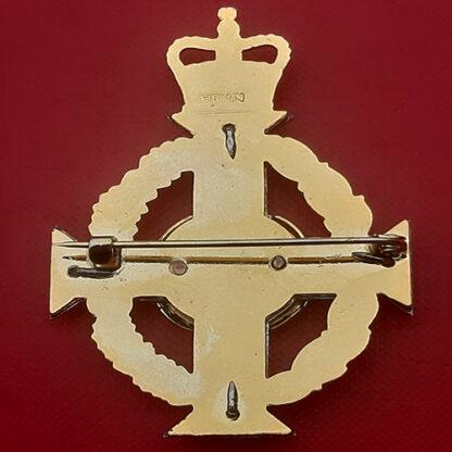 The Royal Army Chaplain's Department  - Silver, Gilt & Enamel Stole Badge. - Image 2