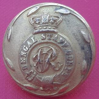 (India) Bengal Staff Corps - Queen Victoria's Crown 25mm Gilt Button.
