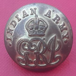 (India) Indian Army - King's Crown 25mm Gilding Metal Button.