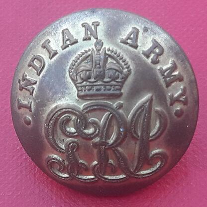 (India) Indian Army - King's Crown 25mm Gilding Metal Button.