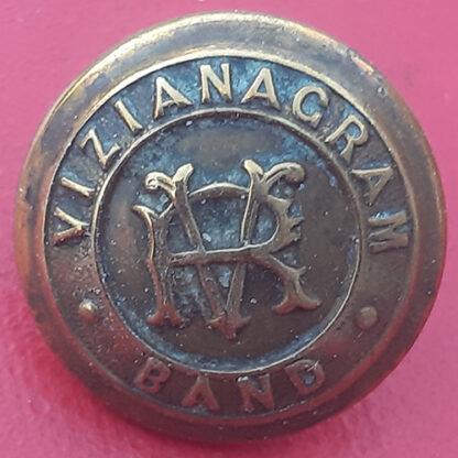(India) The Vizianagram Band - 17mm Gilding Metal Button.