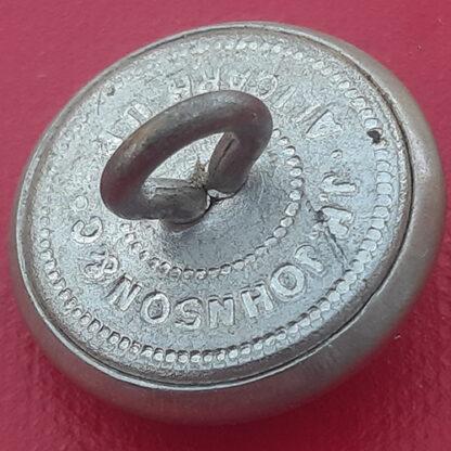 (India) East India Railway Volunteer Rifles - Queen Victoria's Crown 19mm White Metal Button. - Image 2