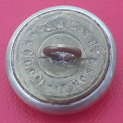 (India) The Bombay Volunteer Rifles - King's Crown 23mm White Metal Button. - Image 2