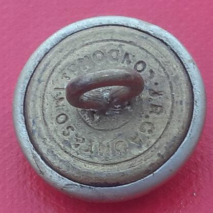(India) The Bombay Volunteer Rifles - King's Crown 17mm White Metal Button. - Image 2