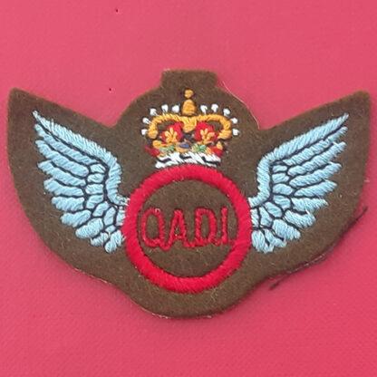 Qualified Air Despatch Instructors - Queen's Crown Woven Cloth Trade Badge.