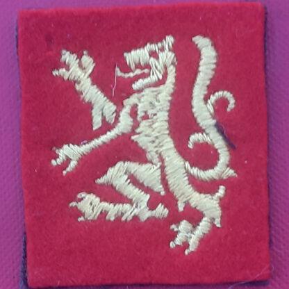 Scottish Command Troops - Woven Cloth Formation Badge.