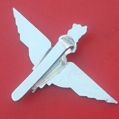 The Parachute Regiment - King's Crown Silver Anodised Cap Badge. - Image 2