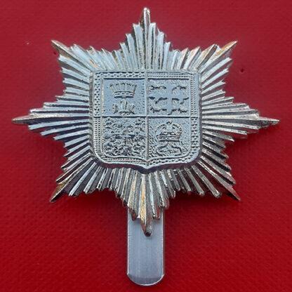 13th County Of London (Kensington) - Silver Anodised Cap Badge.