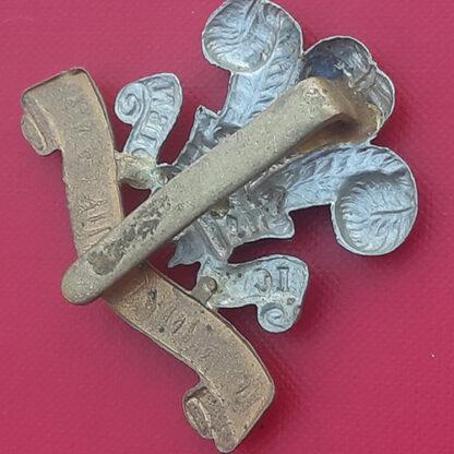 The 10th Royal Hussars - Bi Metal Cap Badge. - Image 2