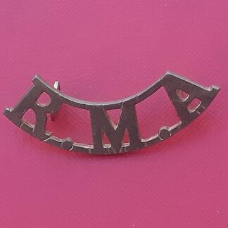 The Royal Malta Artillery - Gilding Metal Shoulder Title.
