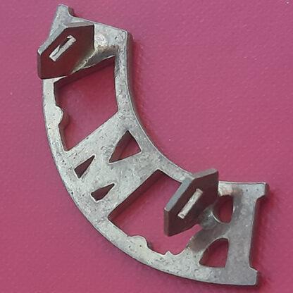 The Royal Malta Artillery - Gilding Metal Shoulder Title. - Image 2