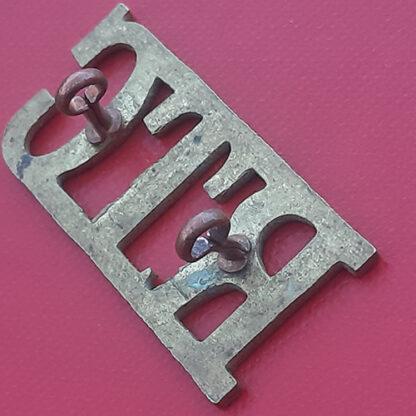The Royal Tank Corps - Gilding Metal Shoulder Title. - Image 2
