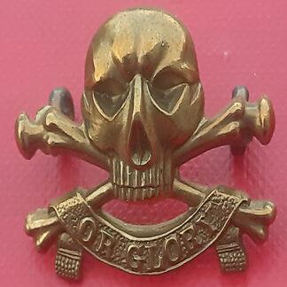 The 17th Lancers (Duke Of Cambridge's Own) - Gilding Metal Collar Badge.