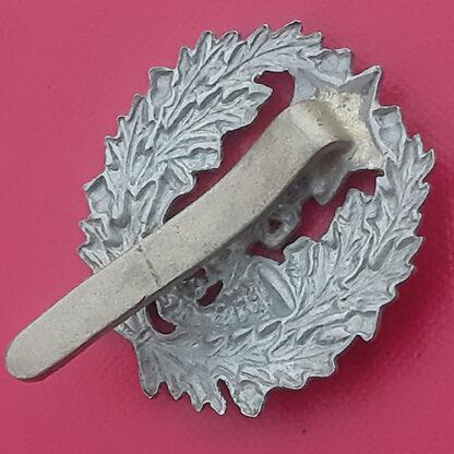 5th Territorial Battalion The Cameronians - White Metal Cap Badge. - Image 2