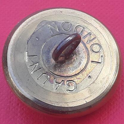 (India) 2nd Punjab Regiment - King's Crown 26mm Gilding Metal Button. - Image 2