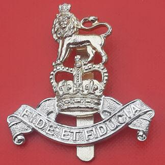 The Royal Army Pay Corps (Large Pattern) - Gold & Silver Anodised Cap Badge.
