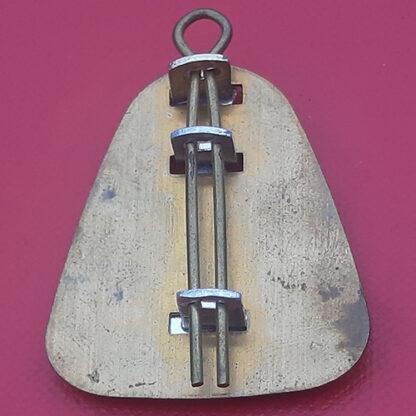 The Gurkha Signals - Gold & Silver Anodised Cap Badge. - Image 2